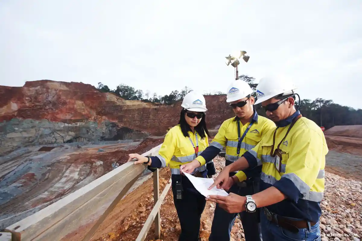 EMAS Targetkan Produksi Emas Hingga 115.000 Ounces pada 2026