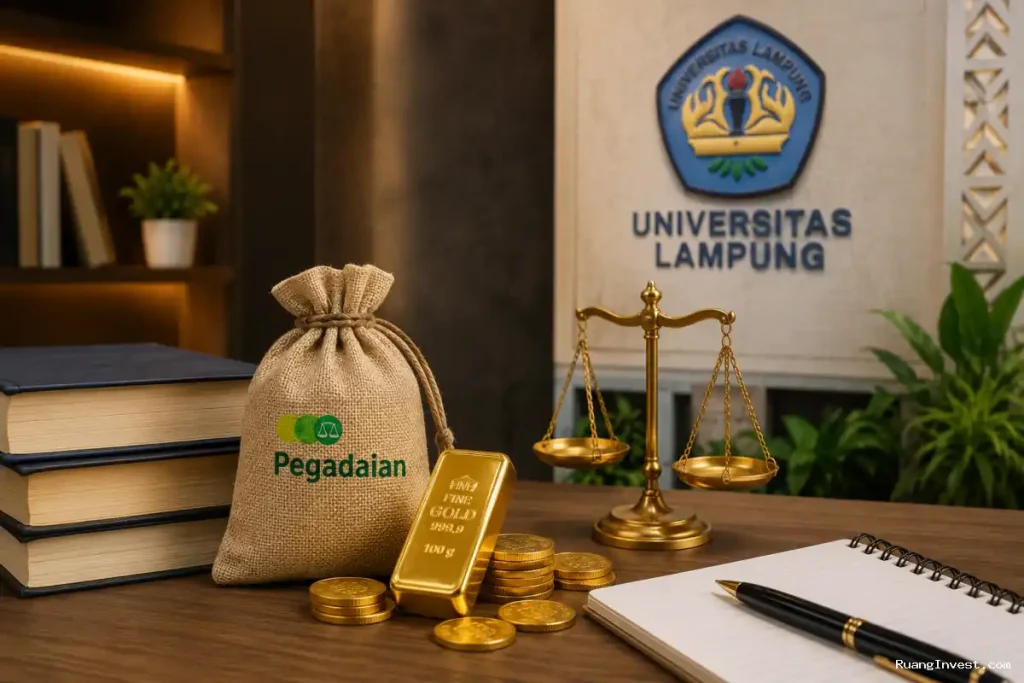 Pegadaian Tingkatkan Literasi Keuangan Mahasiswa Unila