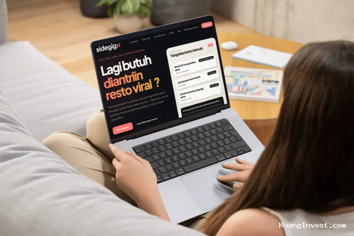 Cara Daftar & Kode Refferral Aplikasi Sidegigx, Aplikasi Pekerjaan Tambahan Penghasil Uang