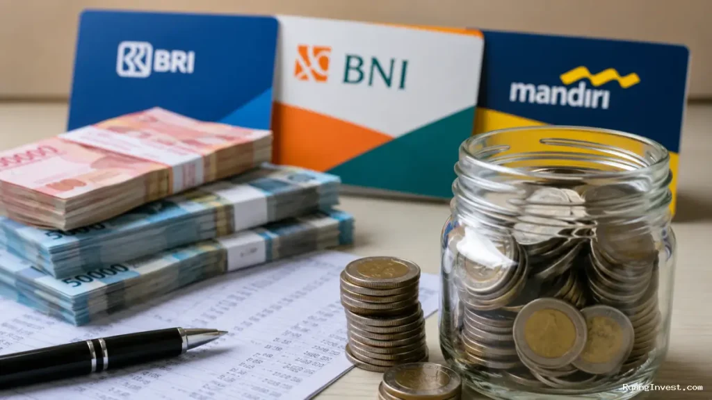 Daftar Bunga Deposito Terbaru BRI, BNI, Mandiri Juni 2026