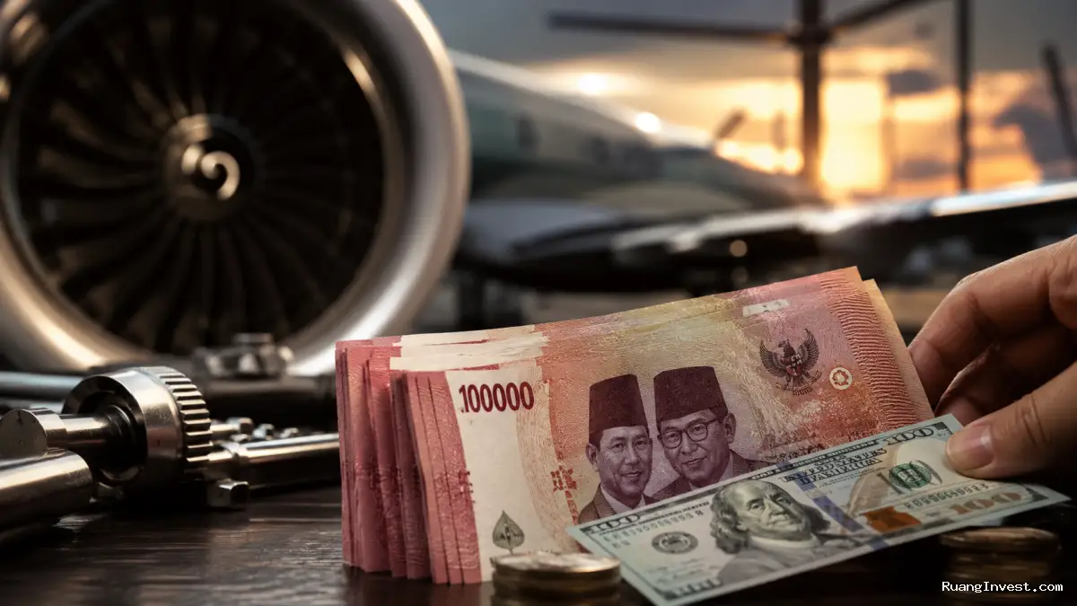 Depresiasi Rupiah Lebih Cepat dari Perkiraan GMFI, Industri Waspada