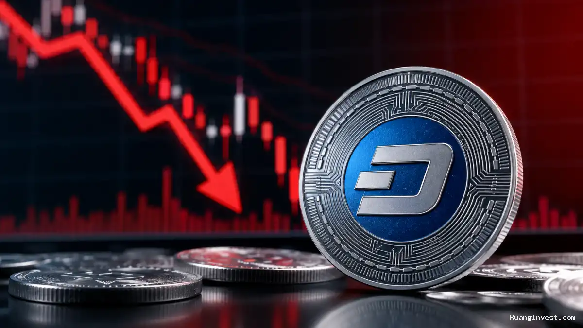 Harga Dash Terancam Turun, Investor Waspadai Support Kritis