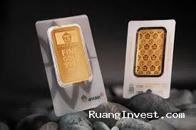 Harga Emas Antam Naik Rp20.000, Tembus Rp2,709 Juta per Gram