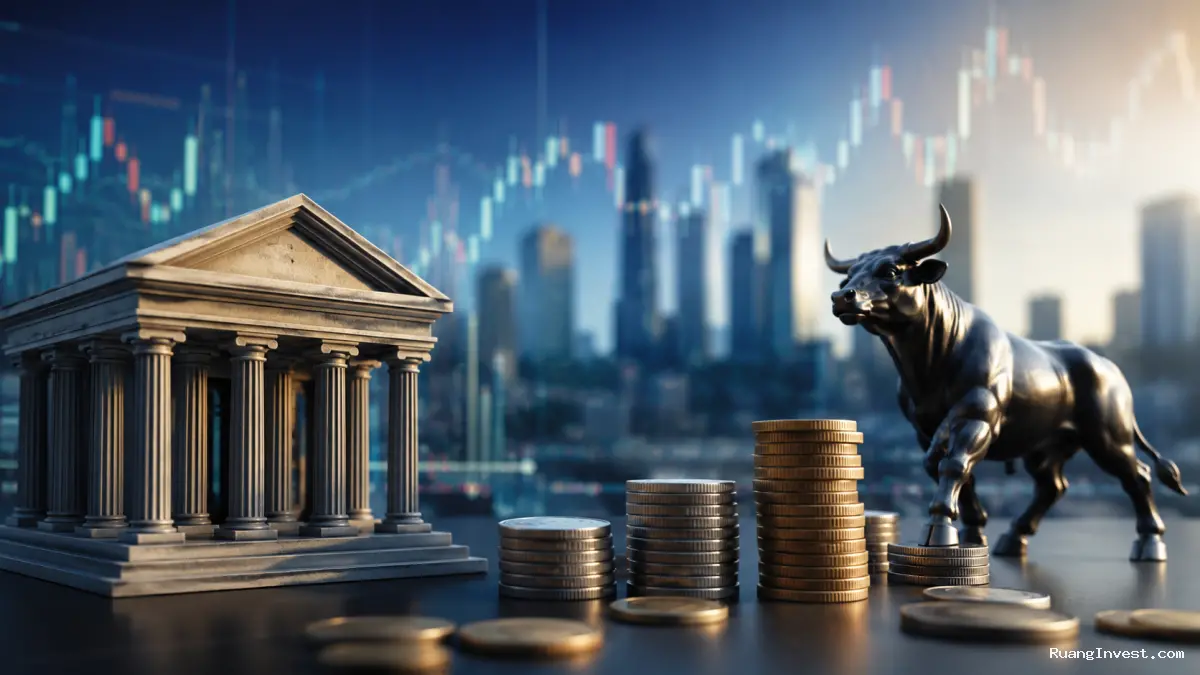 Big Banks Sepekan: BBCA Akumulasi Asing, BBRI-BMRI Kehilangan Momentum