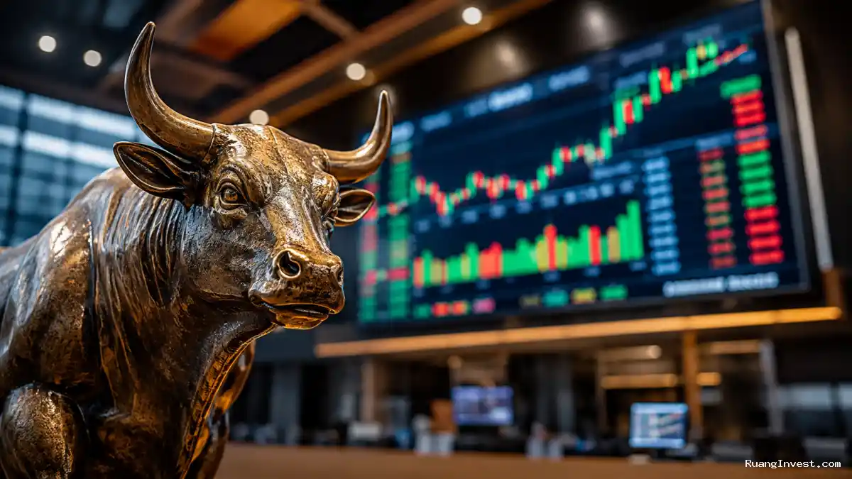 IHSG Sesi I Melonjak 2,69%, Asing Borong BBCA dan DSSA