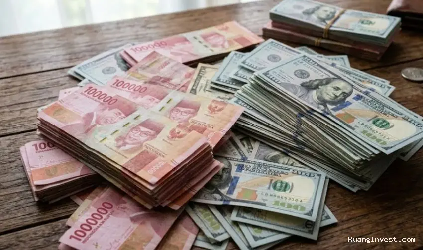 Rupiah Menguat Tipis ke Rp17.704 per USD di Awal Perdagangan
