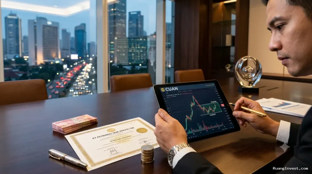 Petrindo CUAN Belum Alihkan Saham Buyback