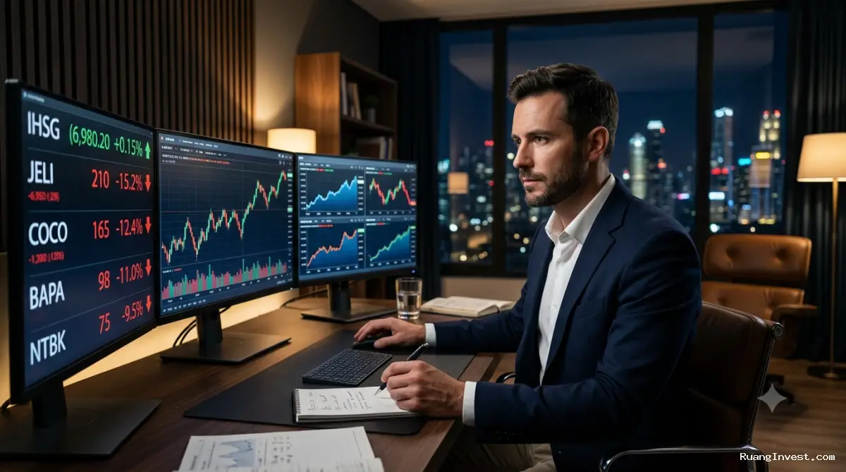Deretan Saham yang Merugi Sepekan, JELI Pimpin Top Losers Pasar Modal