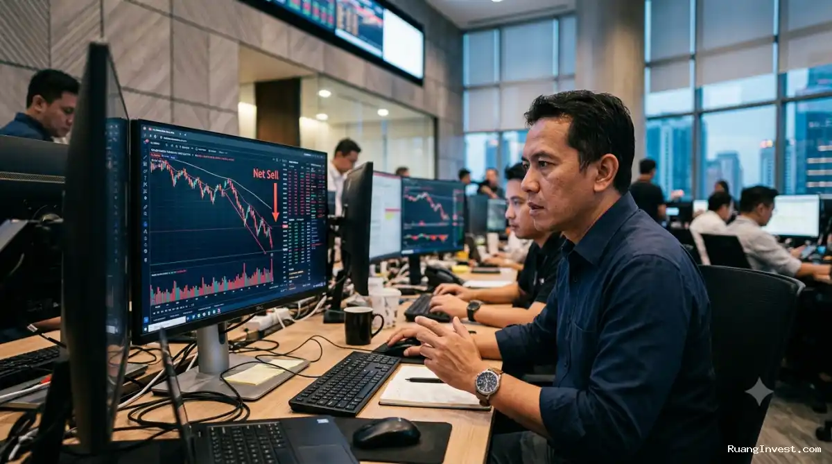 Asing Balik Arah, Net Sell IHSG Tembus Rp3,37 Triliun