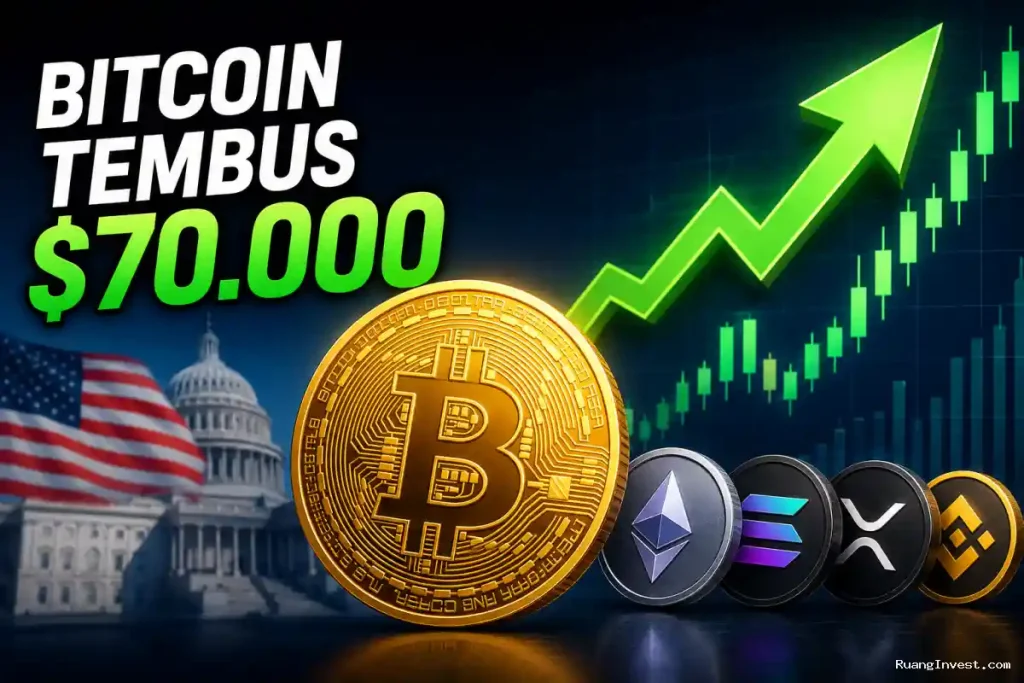 Bitcoin Tembus US$70.000, Apa Penyebabnya?