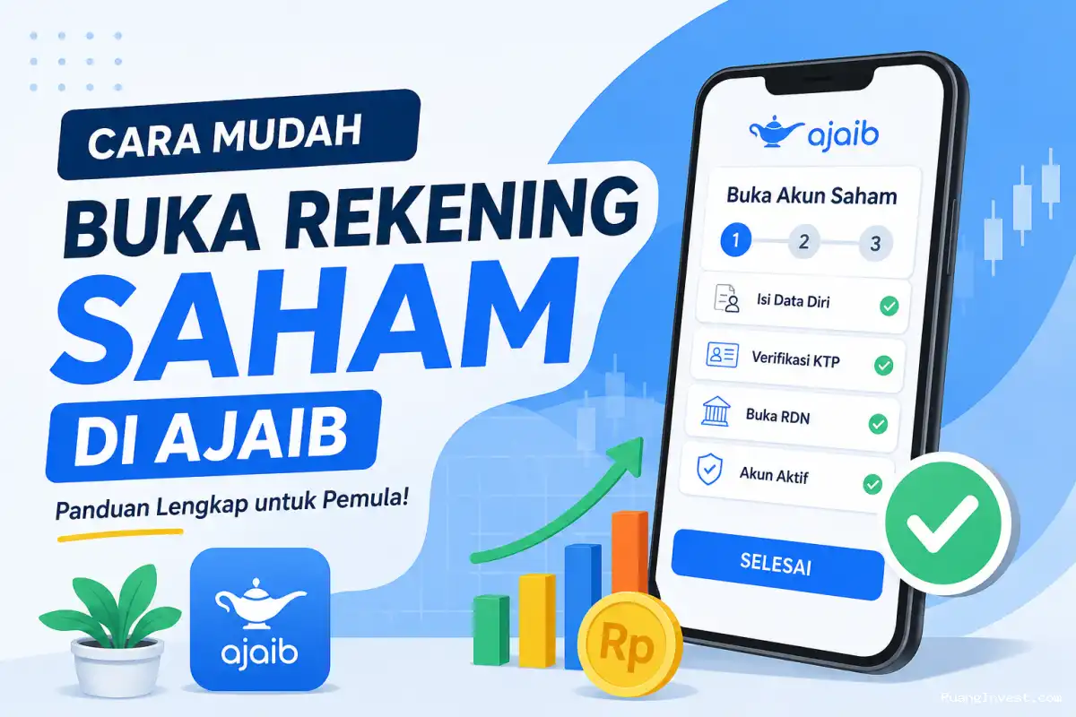 Cara Buka Rekening Saham di Ajaib untuk Pemula