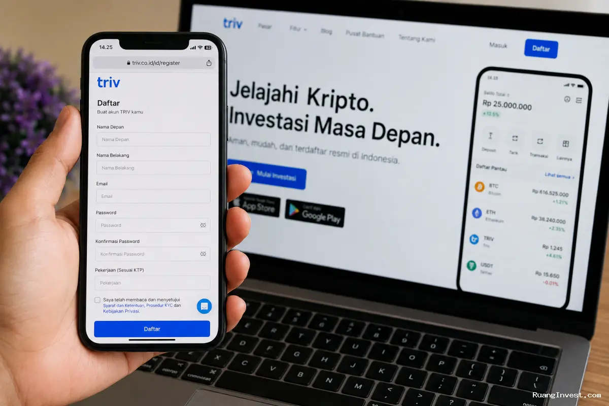 Cara Daftar dan Kode Referral TRIV Terbaru