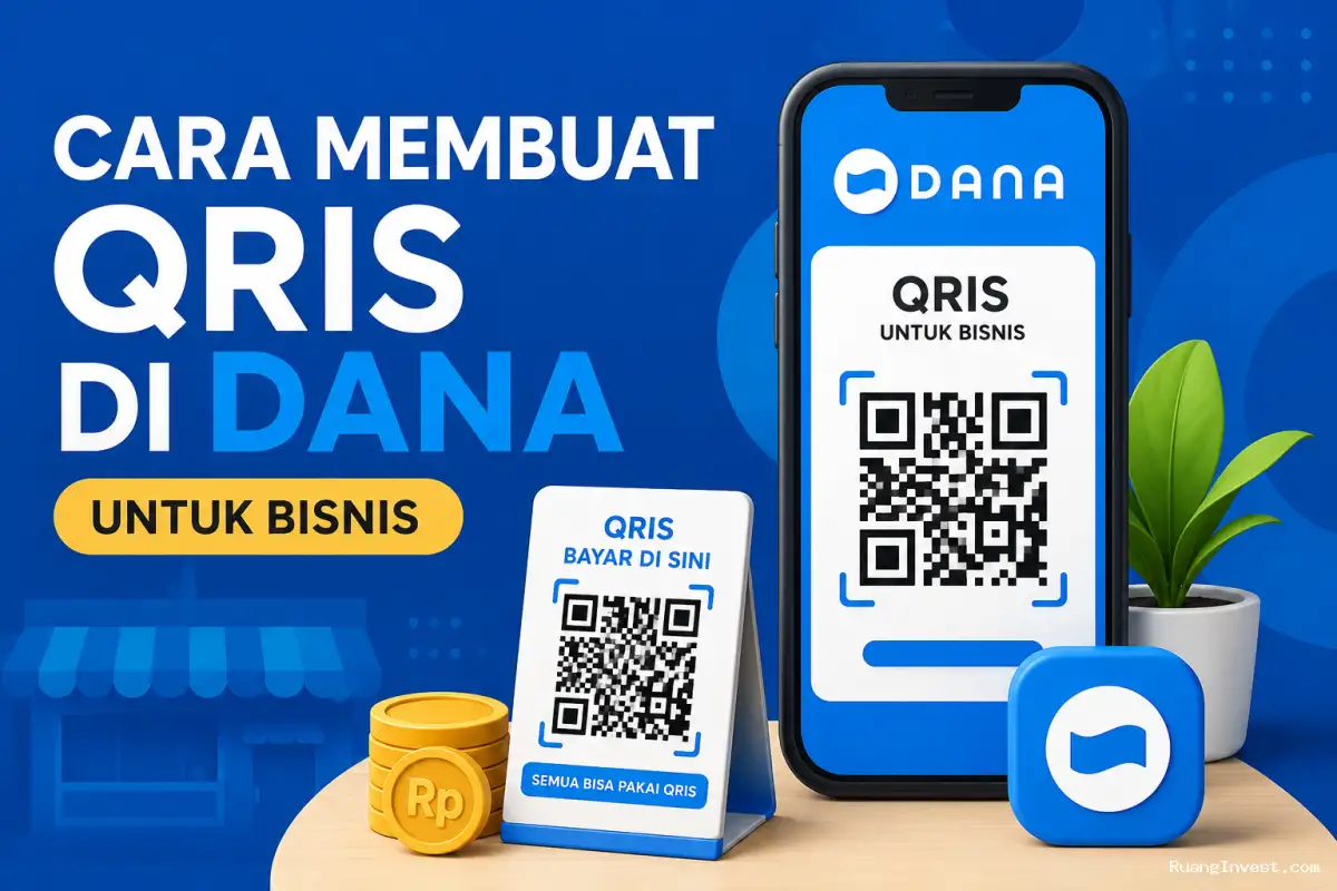 Cara Membuat QRIS di DANA untuk Bisnis, Mudah dan Praktis