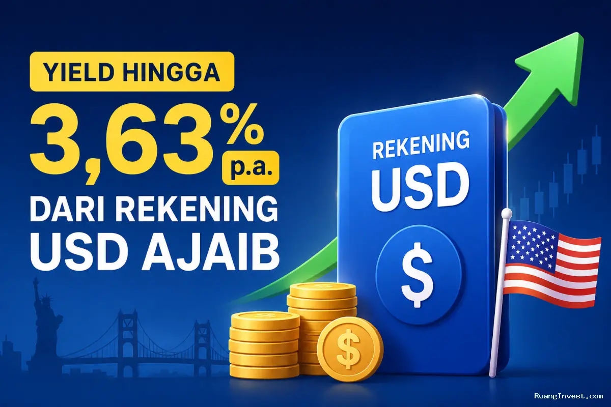 Cara Mendapatkan Yield dari Rekening USD Ajaib hingga 3,63%