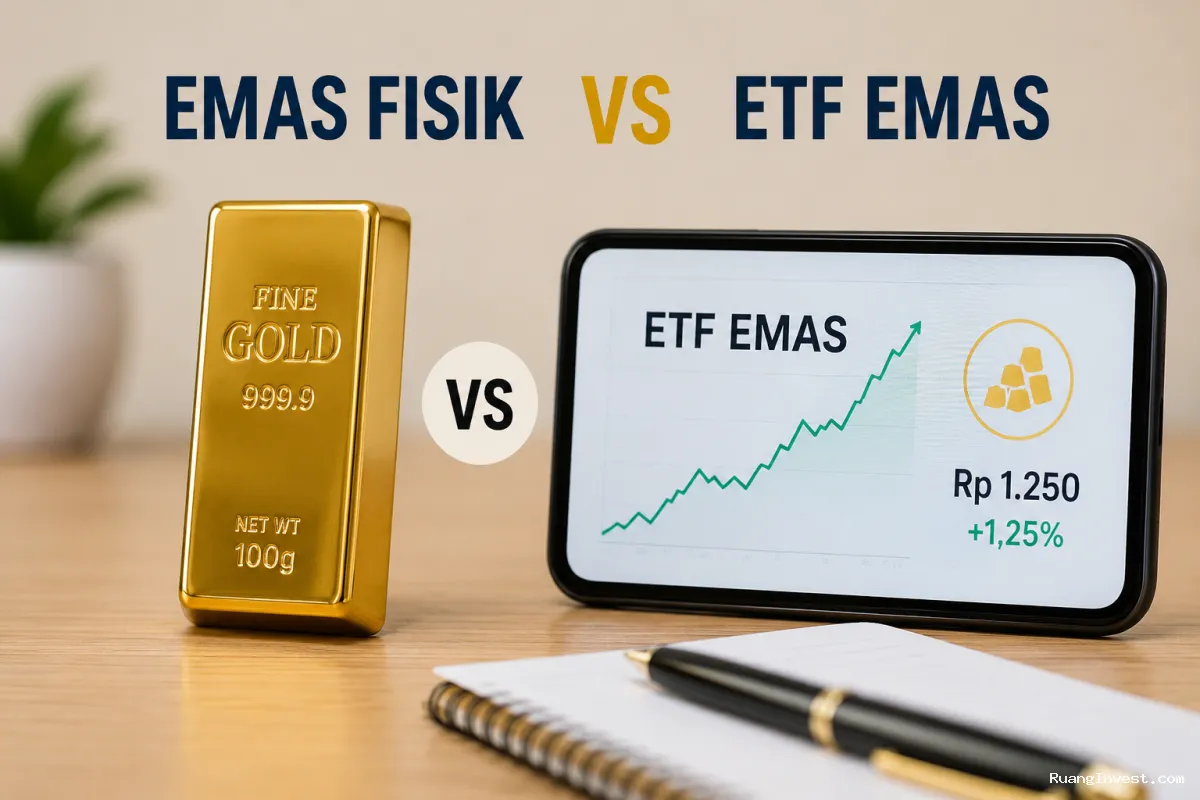 ETF Emas vs Emas Fisik: Mana Lebih Cocok untuk Pemula?