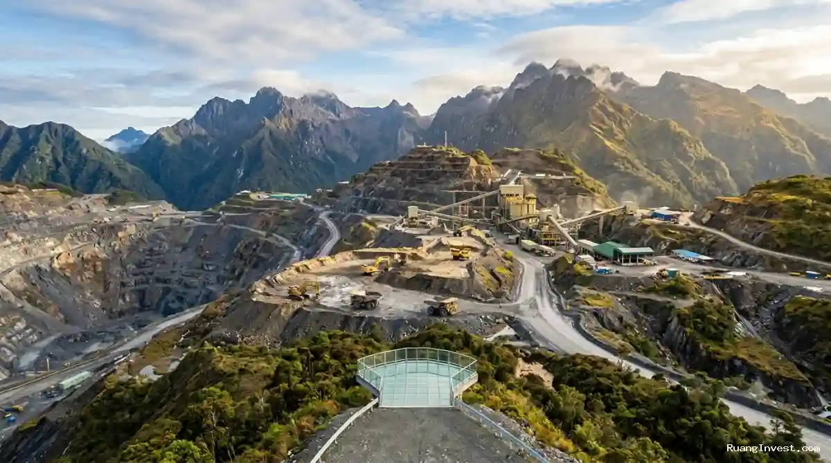 Freeport Indonesia Produksi 276.000 Ons Emas di Semester I-2026