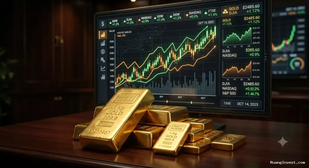 Arah Harga Emas Usai Reli: Analisis Pertumbuhan dan Prospek Pasar Logam Mulia