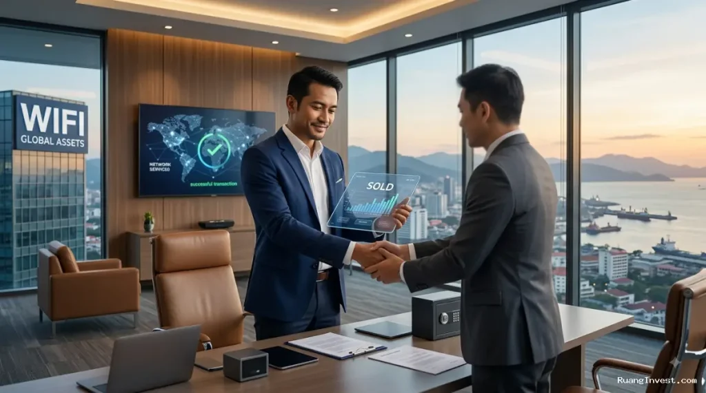 WIFI Jual Seluruh Saham di Perusahaan Layanan Digital