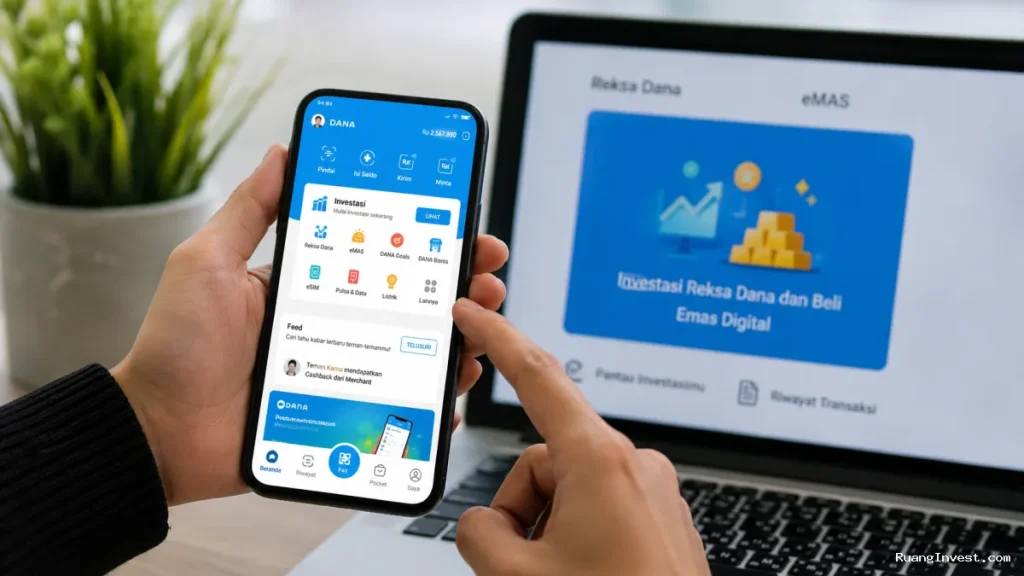 Investasi di Aplikasi DANA, Cara Praktis untuk Pemula