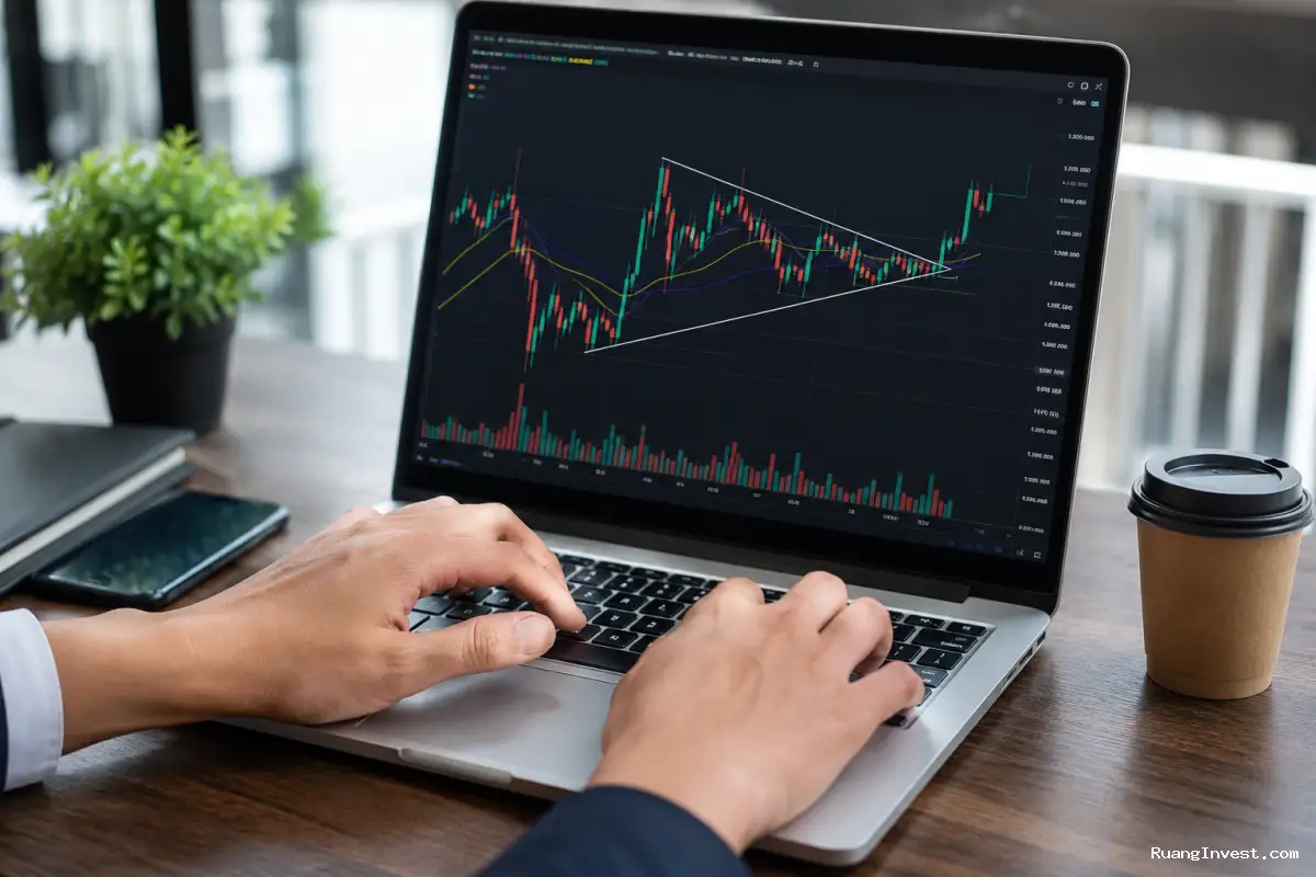 Pola Continuation Saham: Cara Membaca Momentum Beli dari Breakout