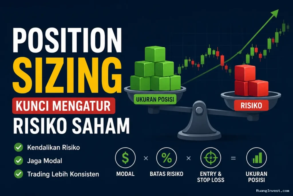 position sizing trading untuk mengatur risiko saham