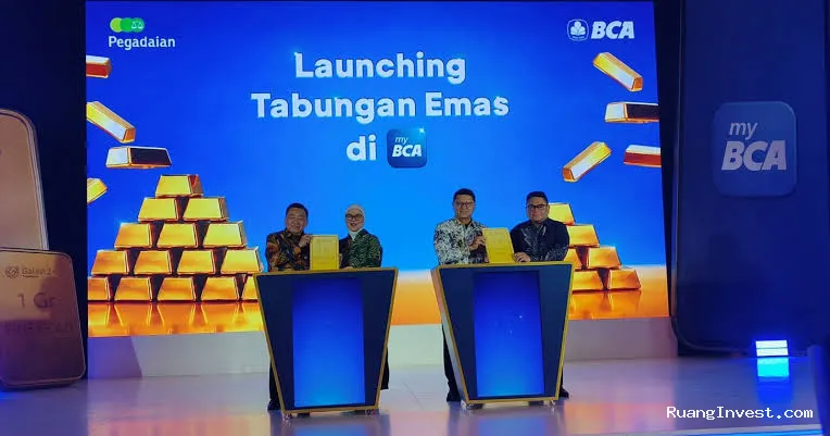 Tabungan Emas myBCA Resmi Diluncurkan BCA dan Pegadaian