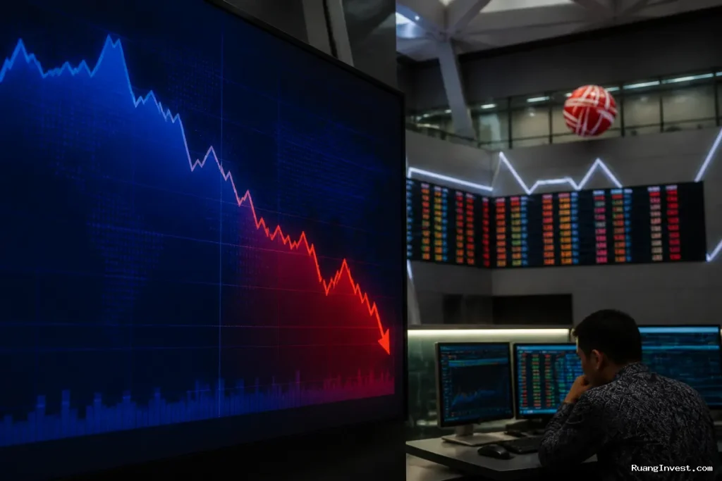 BBCA Melemah 1,53%, Net Sell Asing Capai Rp549,72 Miliar