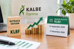 Kalbe Farma (KLBF) Tegaskan Buyback Rp500 Miliar Mulai 17 September 2026
