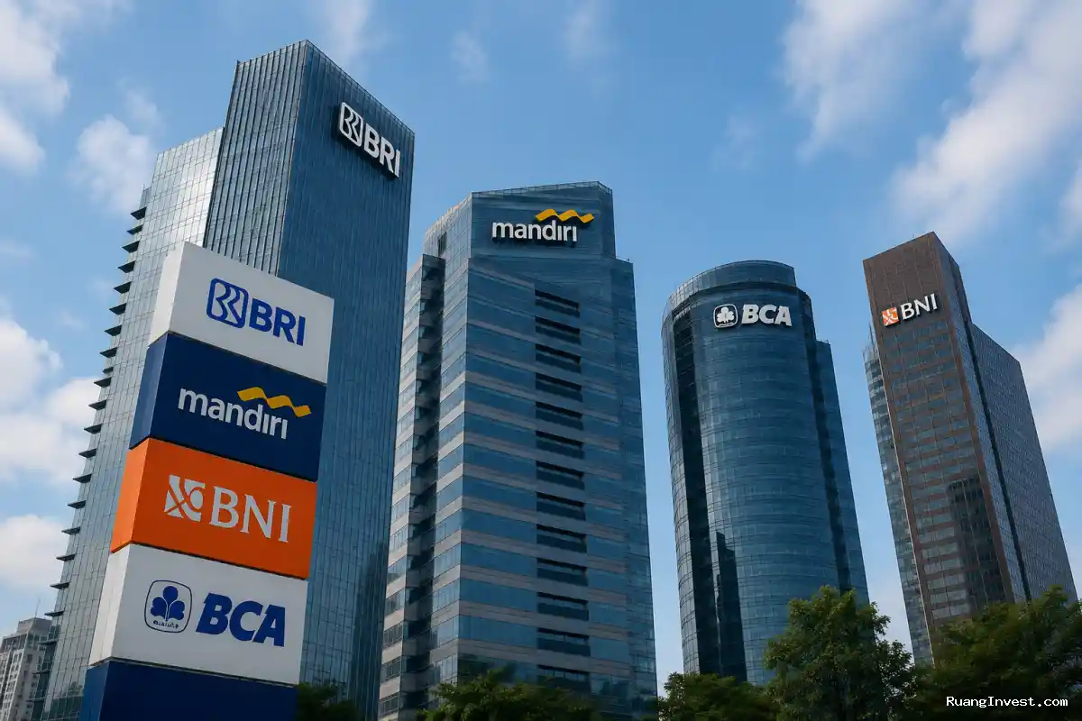 Saham Bank Besar Kompak Menguat, BBRI dan BBCA Jadi Sorotan