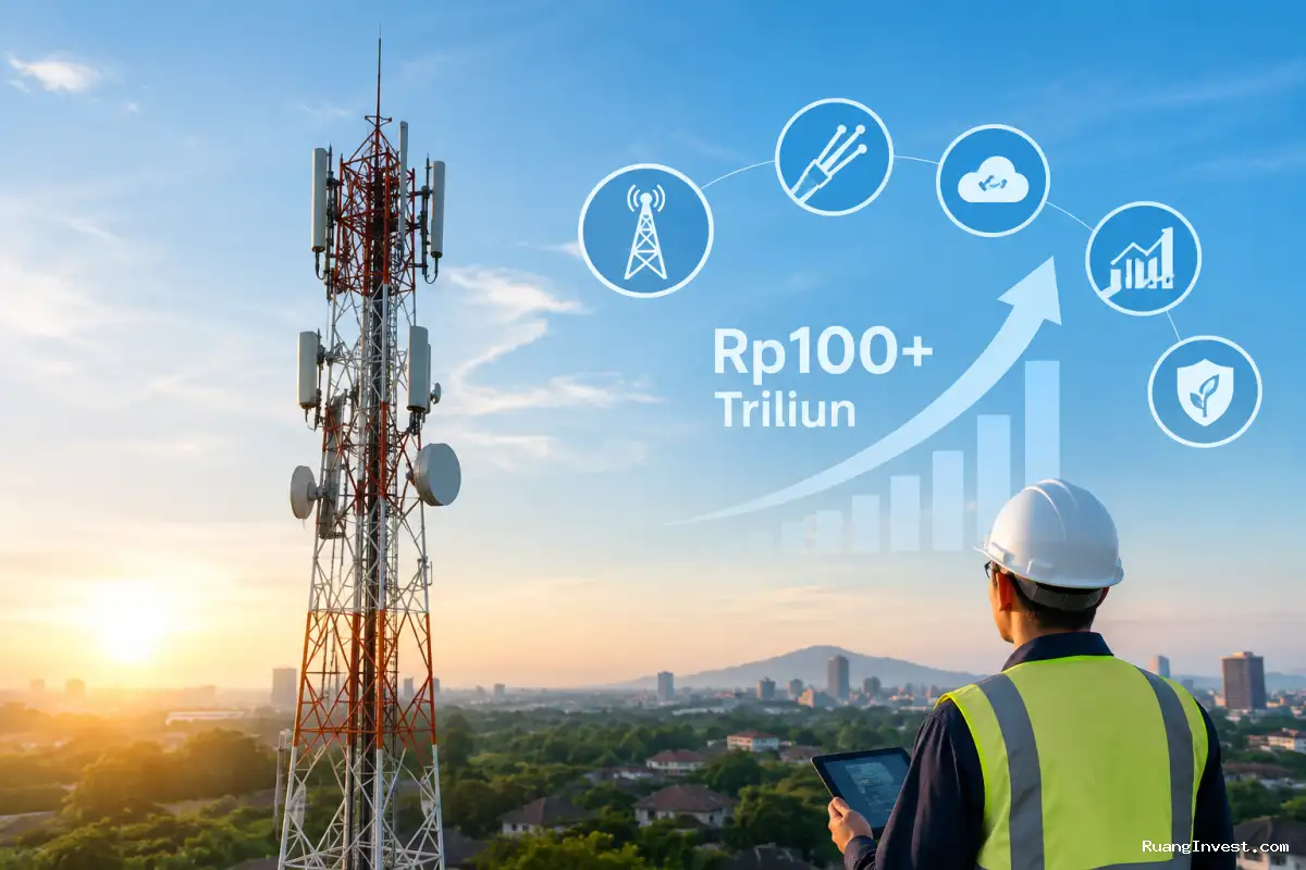 TOWR Kantongi Kontrak Jangka Panjang Lebih dari Rp100 Triliun hingga 2045