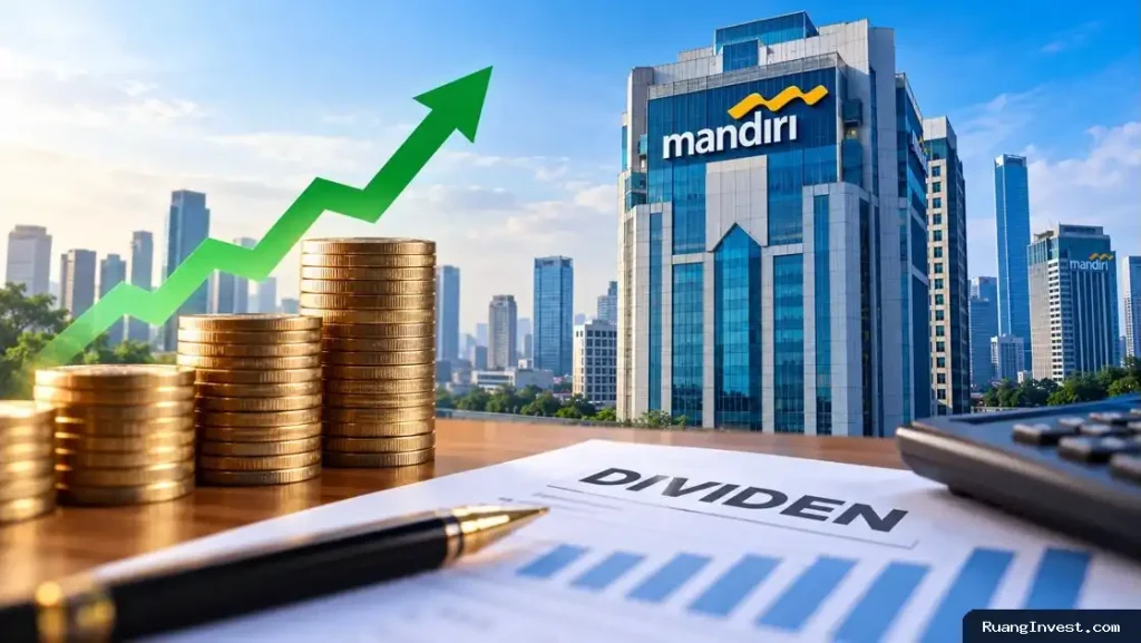 Bank Mandiri (BMRI) Kucurkan Dividen Rp50,63 Triliun Sepanjang 2026