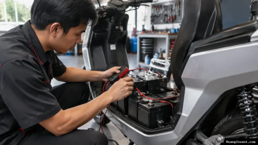 Baterai Sla Pada Motor Listrik Harga Terjangkau Tetapi Umur Pakainya Terbatas