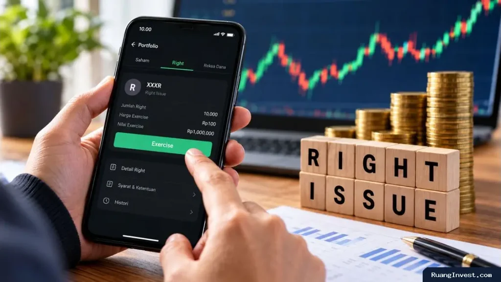Cara Exercise Right Issue Saham di Stockbit dengan Benar
