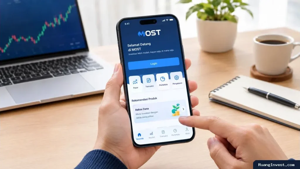 Cara Login ke Aplikasi MOST dan Mengenali Menu Utamanya