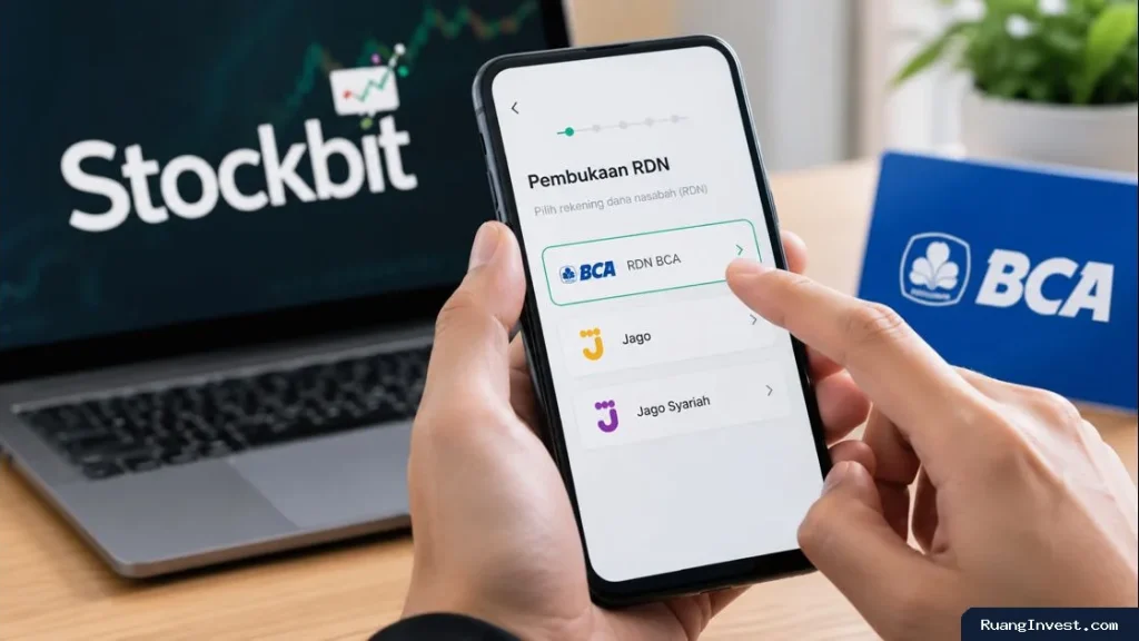 Cara Membuat Akun Trading dengan RDN BCA di Stockbit
