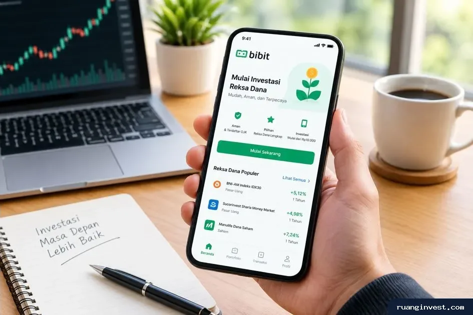 Cara Memulai Investasi Reksadana untuk Pemula melalui Aplikasi Bibit