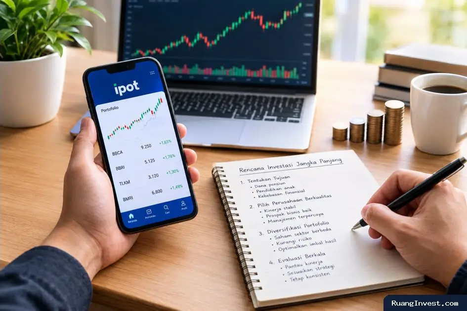 Cara Menerapkan Strategi Investasi Saham Jangka Panjang Menggunakan IPOT