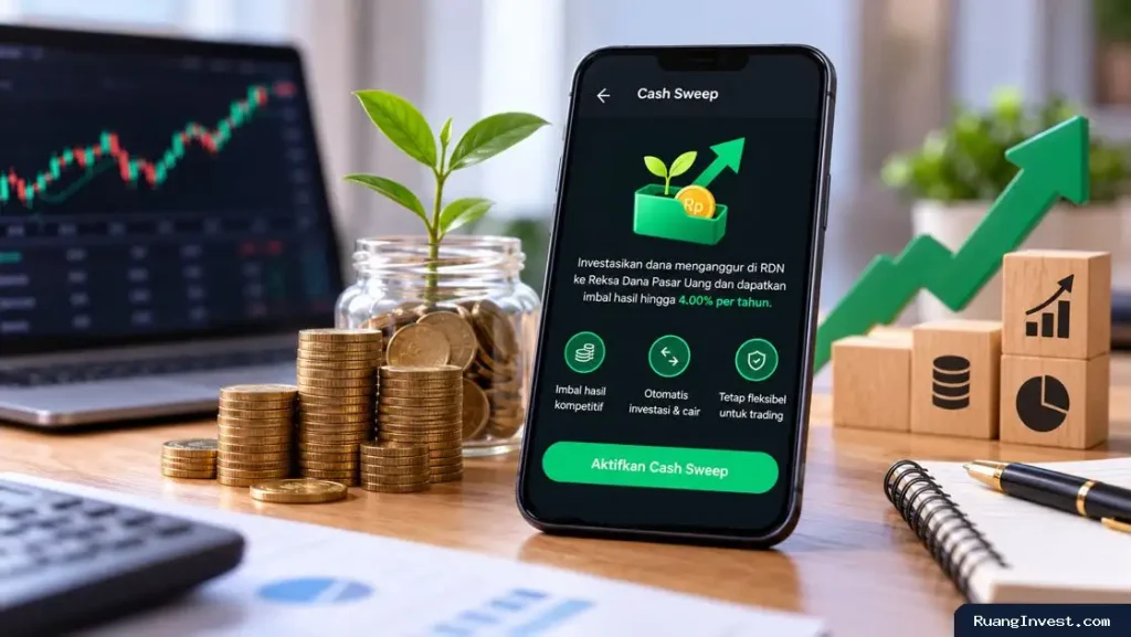 Cara Mengaktifkan Cash Sweep Stockbit untuk Dana Menganggur di RDN