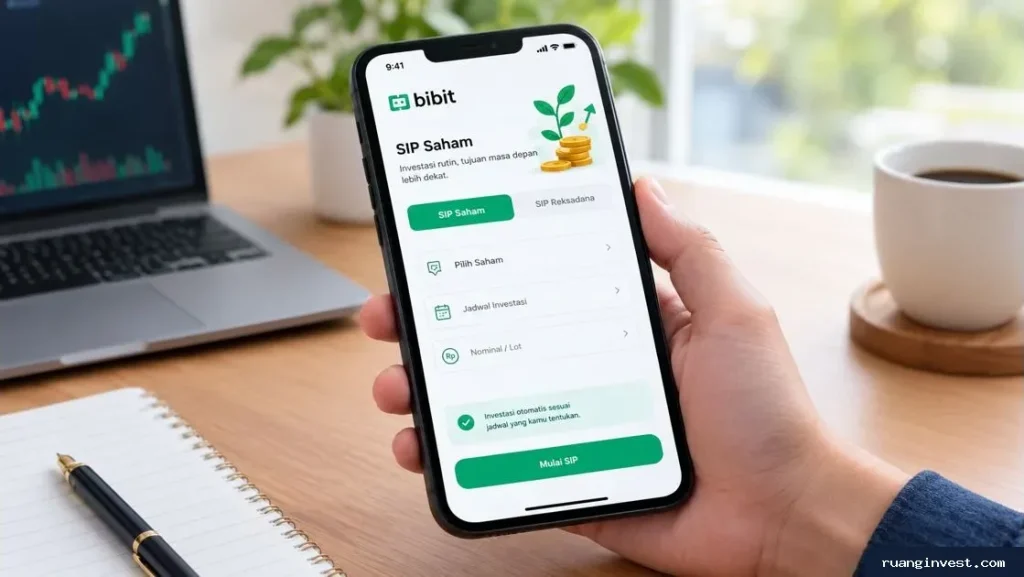 Cara Mengatur SIP Saham di Bibit agar Investasi Berjalan Otomatis