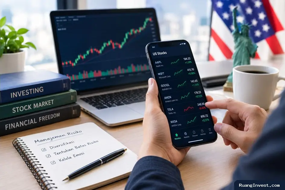 Cara Mengelola Risiko saat Investasi Saham Amerika di Nanovest untuk Pemula