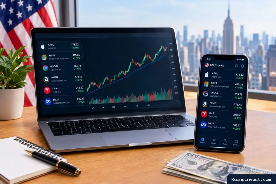 Cara Mengenal Saham Amerika dan Memulai Investasi AS melalui Nanovest