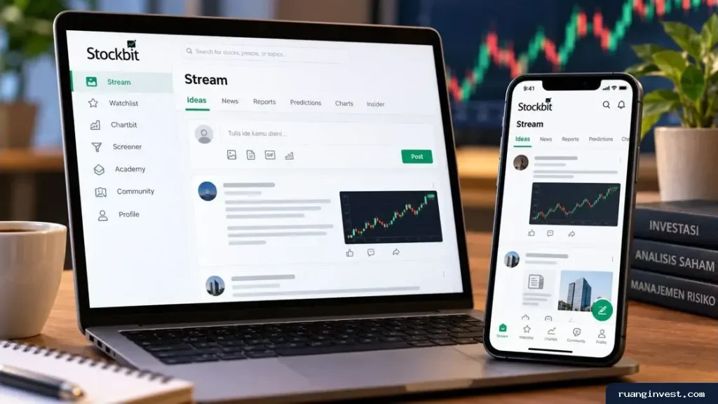 Cara Menggunakan Fitur Stream Stockbit untuk Investor