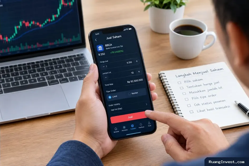 Cara Menjual Saham di MOST dan Memahami Status Pesanan