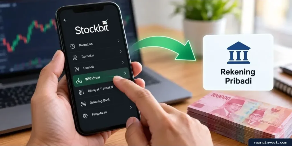 Cara Tarik Dana dari RDN ke Rekening Pribadi Lewat Stockbit