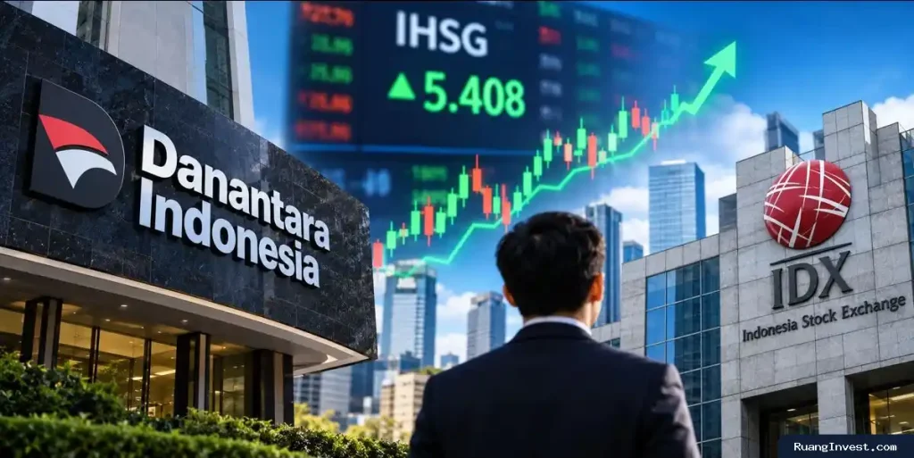 Danantara Borong Saham saat IHSG Bangkit ke Level 5.408