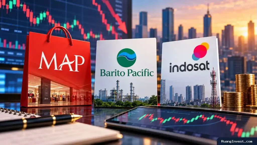 Rekomendasi Saham MAPA, BRPT, dan ISAT untuk Trading 20 Oktober 2026
