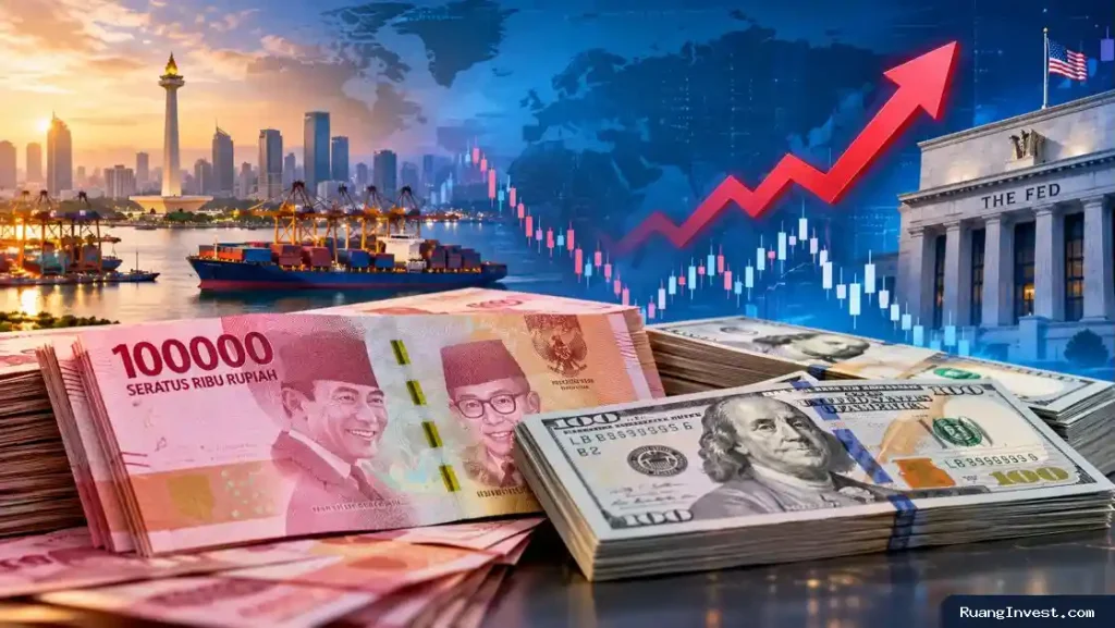 Rupiah di Level Rp 17.600–18.000 per Dolar AS: Keseimbangan Baru atau Sinyal Tekanan Ekonomi?